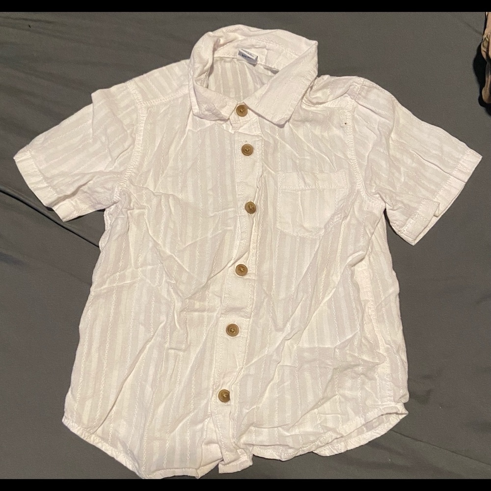 White cubavera style shirt